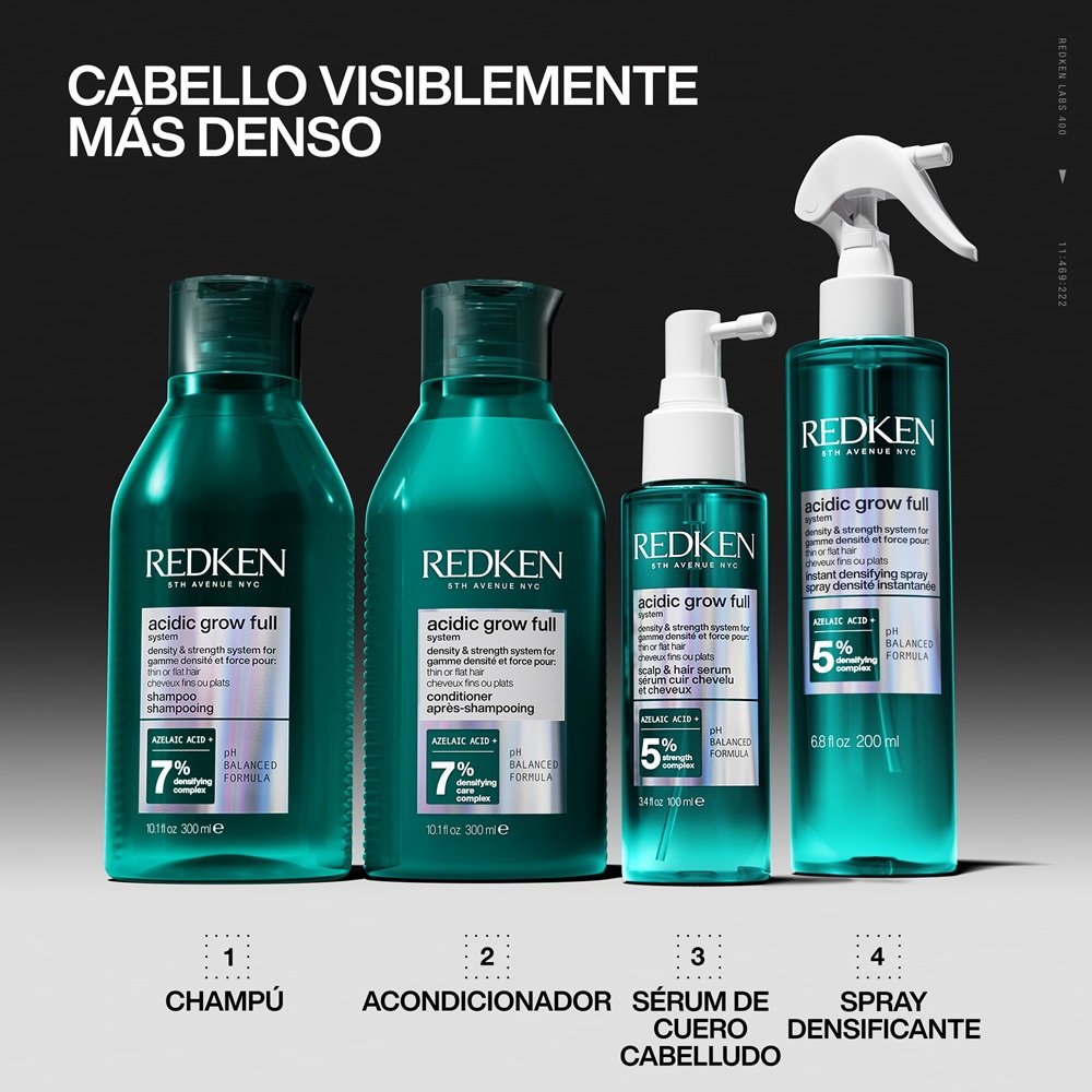 Acidic Grow Full System Instant Densifying Spray ByRedken