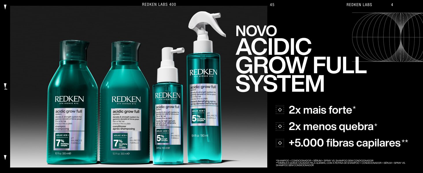 Redken 2025 Acidic Grow Full System BTF Module
