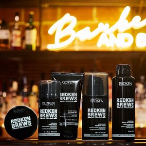 apresentação dos produtos da gama redken brews