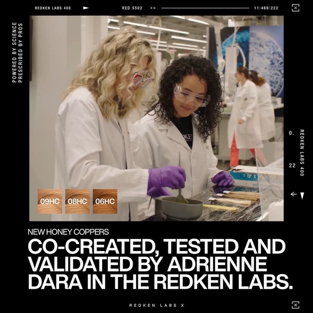 Redken 2026 SEQ Honey Coppers Sciencejpg