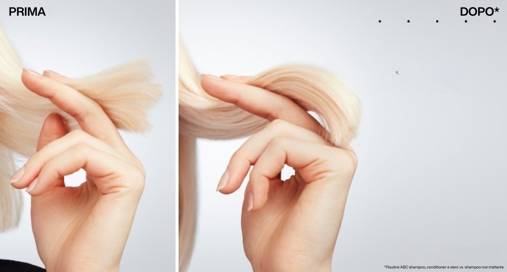 Routine ABC shampoo conditioner e siero vs shampoo