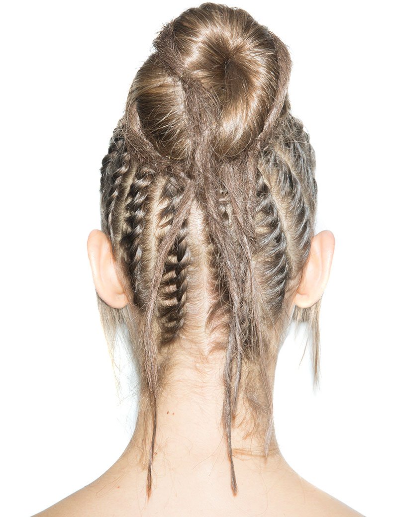 Tribal bun hairstyle I Redken Canada