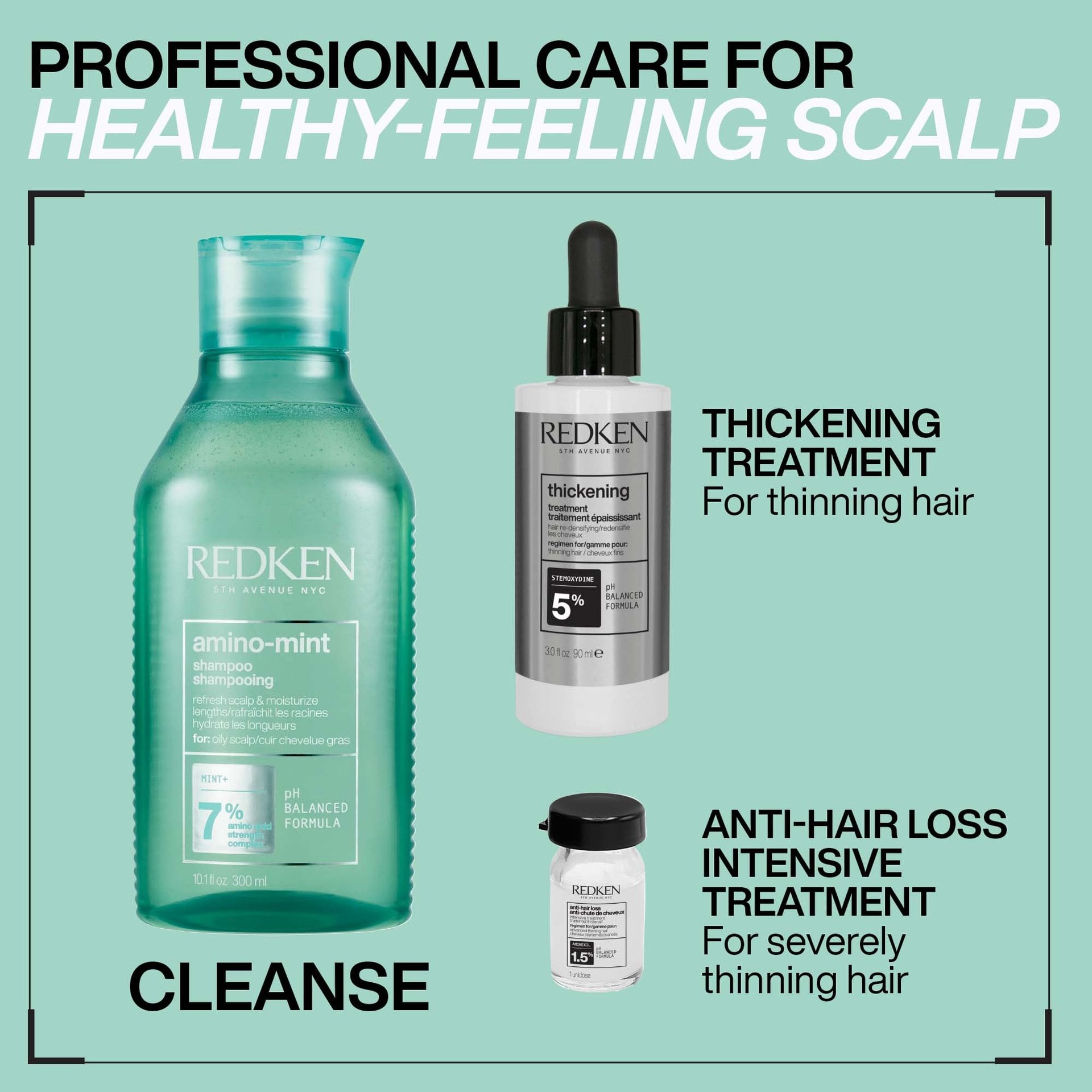 Amino Mint Shampoo ByRedken