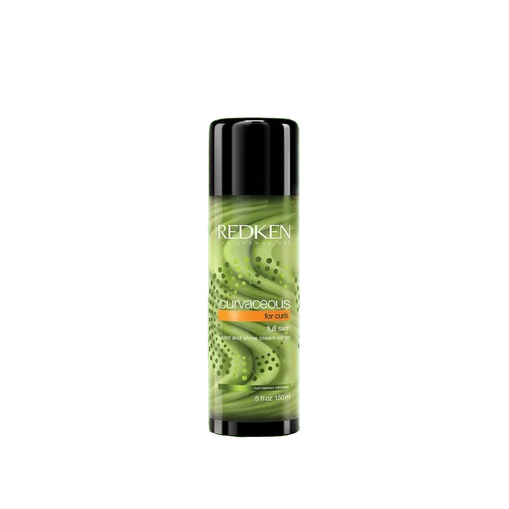 Curvaceous Full Swirl Curly and Wavy Hair Cream Serum