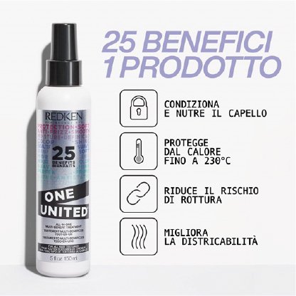 One United: spray multi-beneficio per tutte le tipologie di capelli.