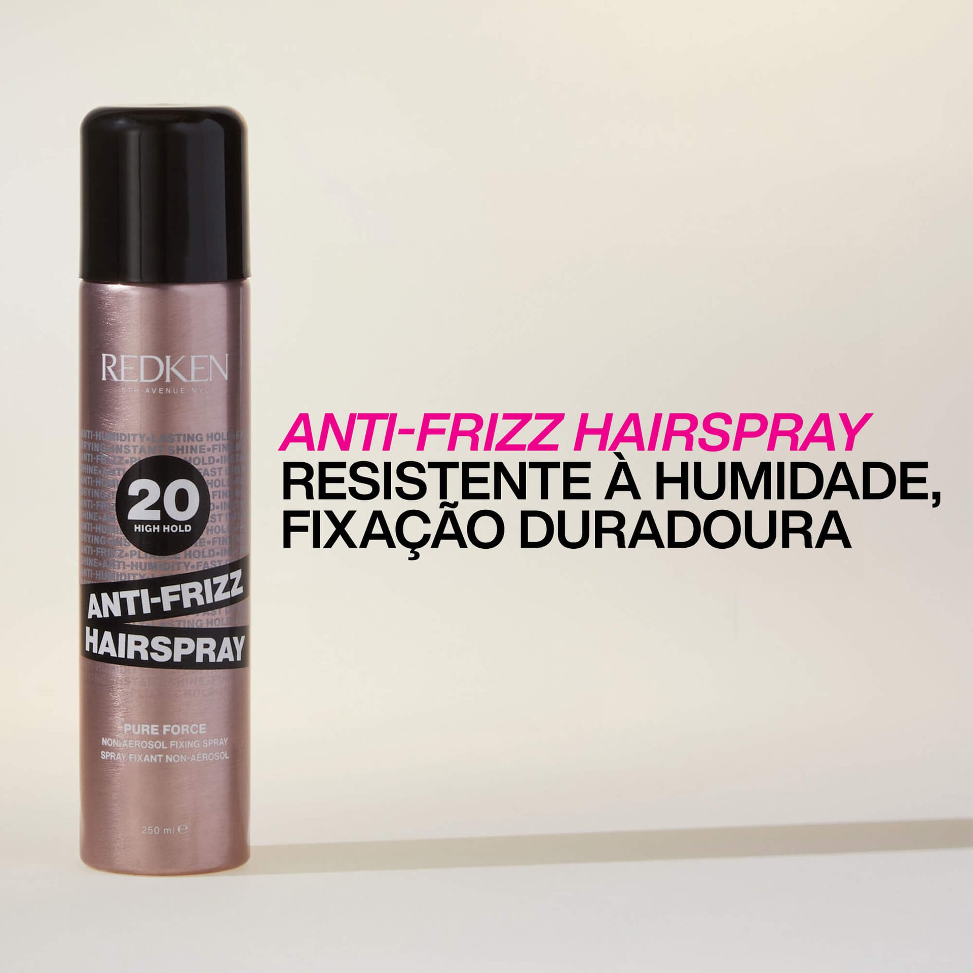 Anti-Frizz Hairspray information
