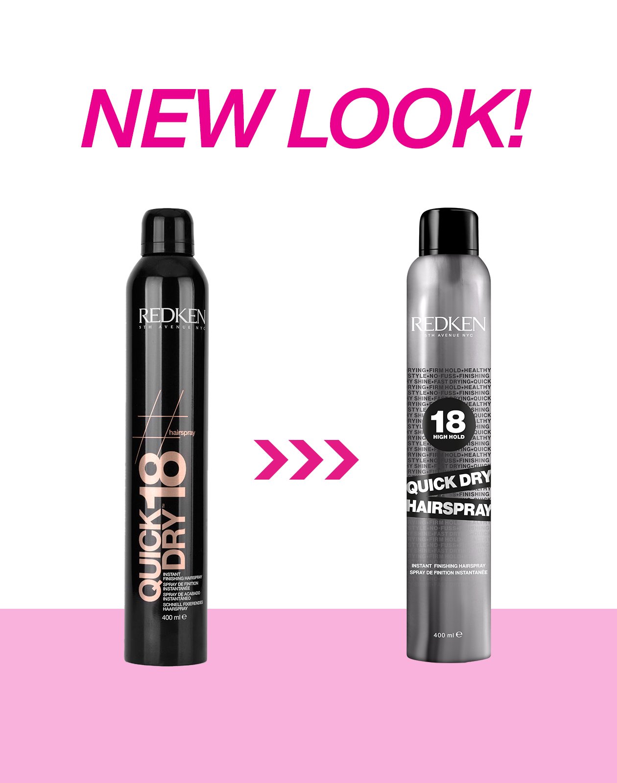 Quick Dry Hairspray: lacca a fissaggio istantaneo per un risultato deciso e ordinato