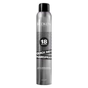 Quick dry hair spray