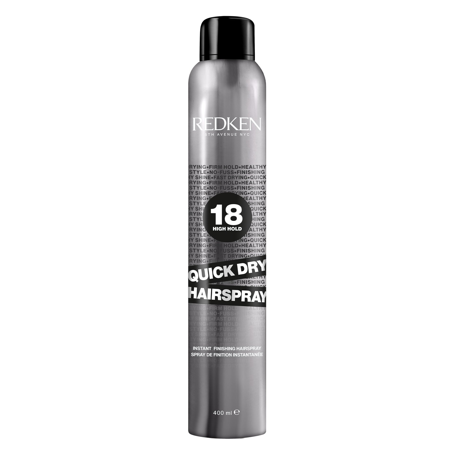 Quick dry hair spray 