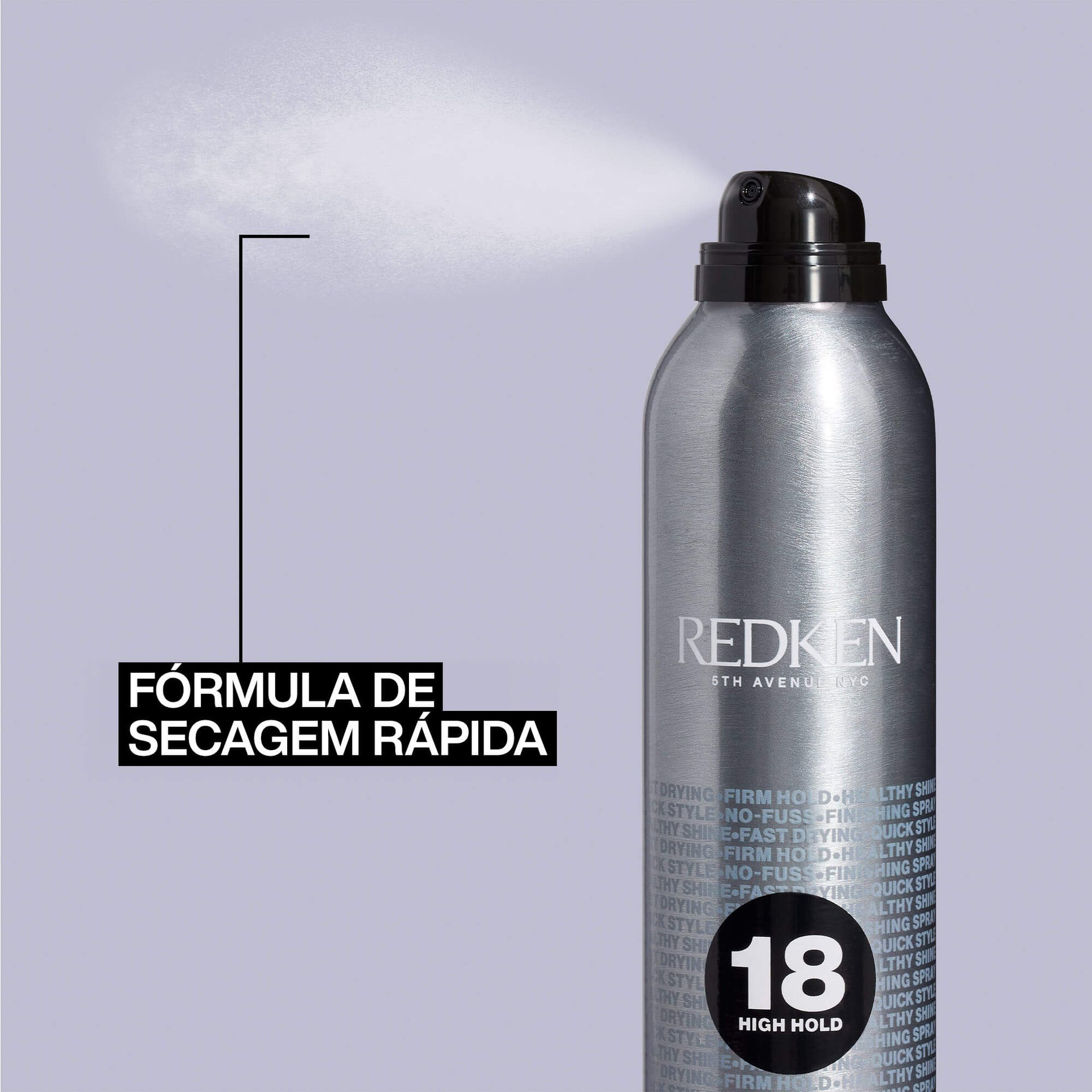 Quick Dry Hairspray textura