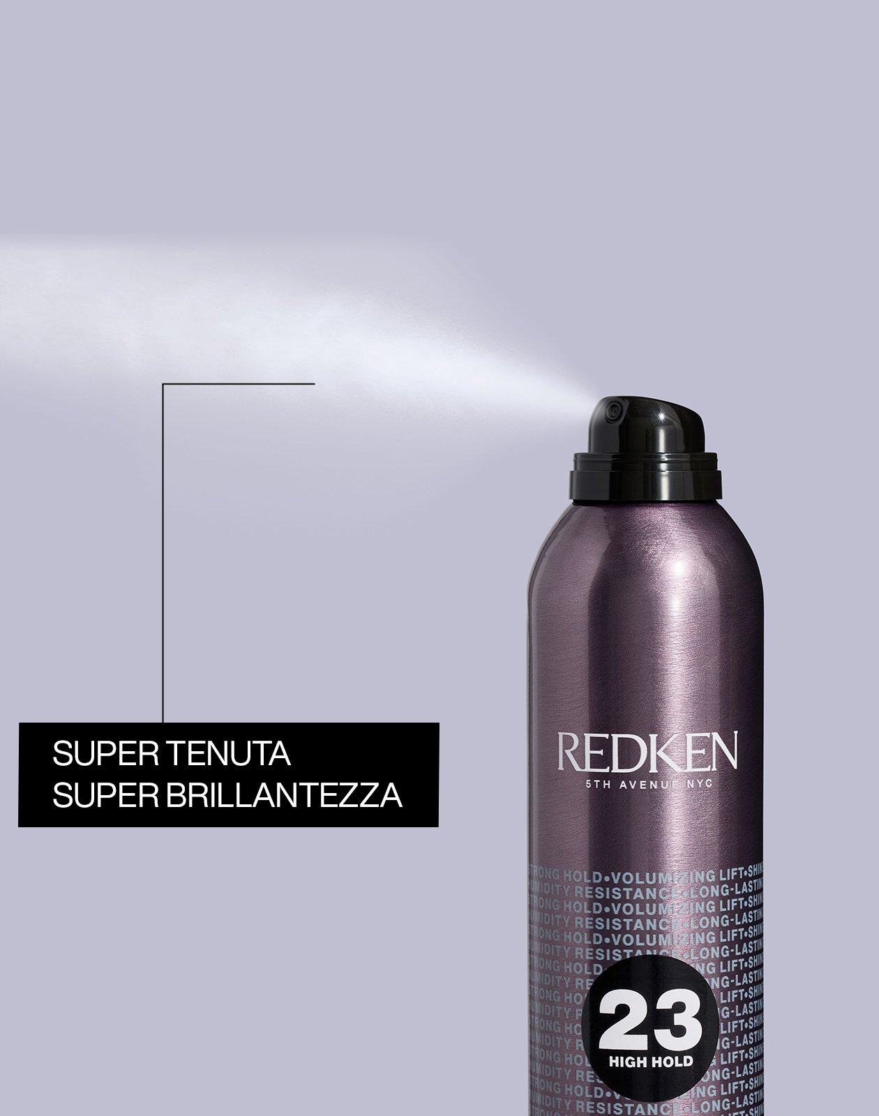 Strong Hold Hairspray: lacca dal finish ultra forte