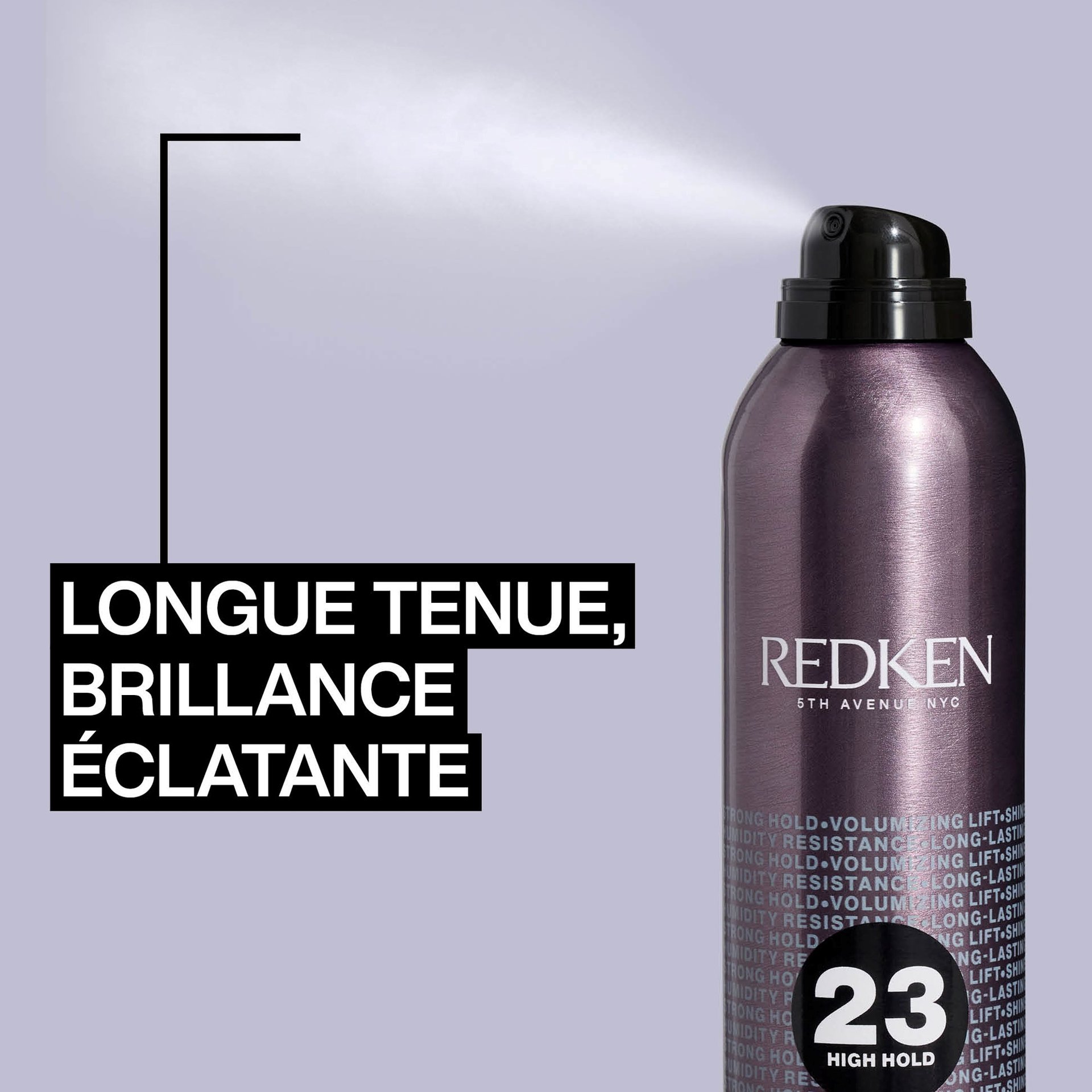 Strong hold hair spray