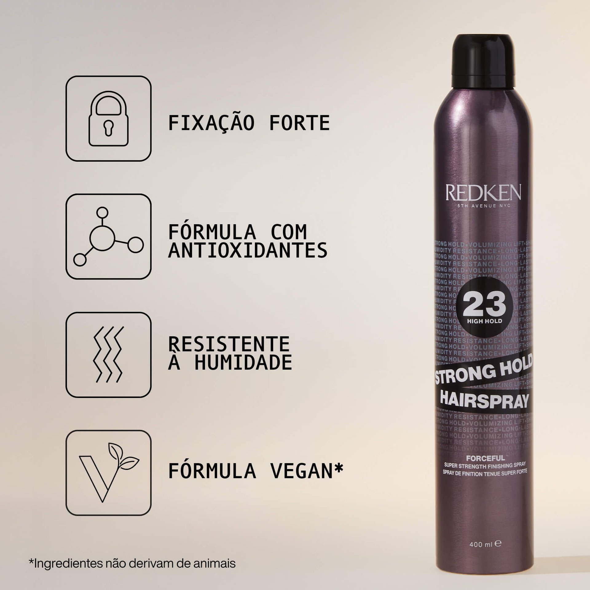 Strong Hold Hairspray information
