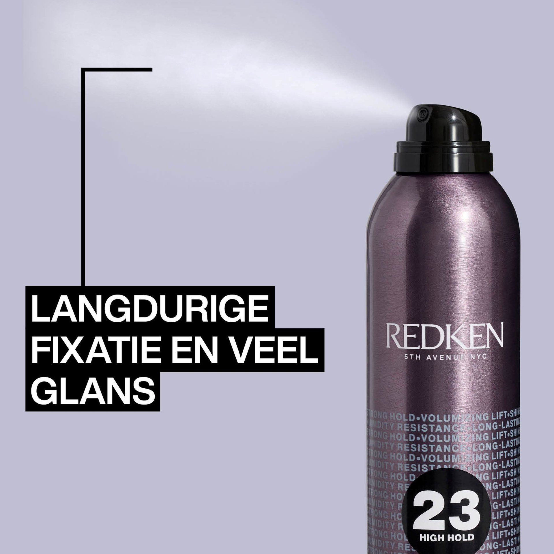 Strong hold hairspray
