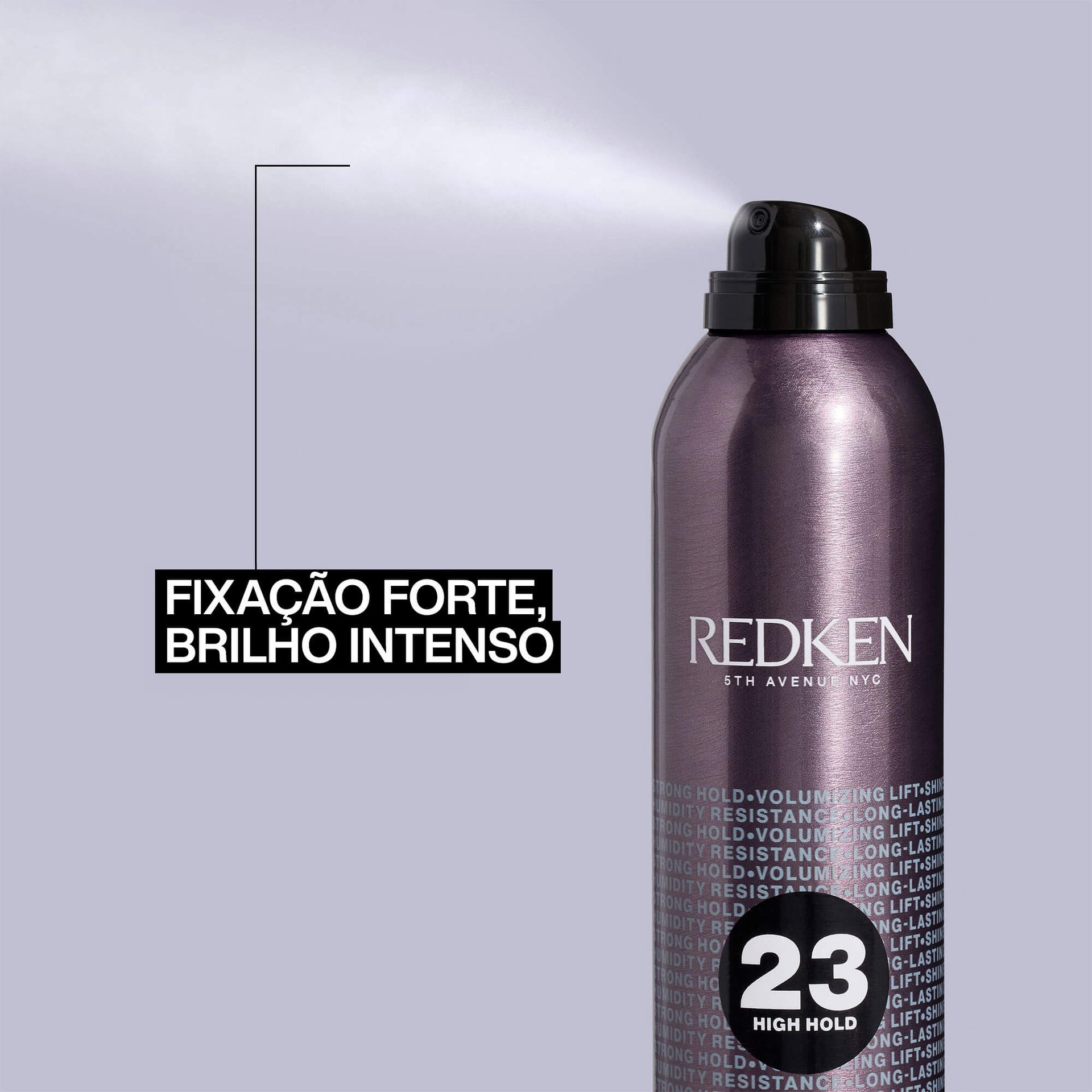 Strong Hold Hairspray texture