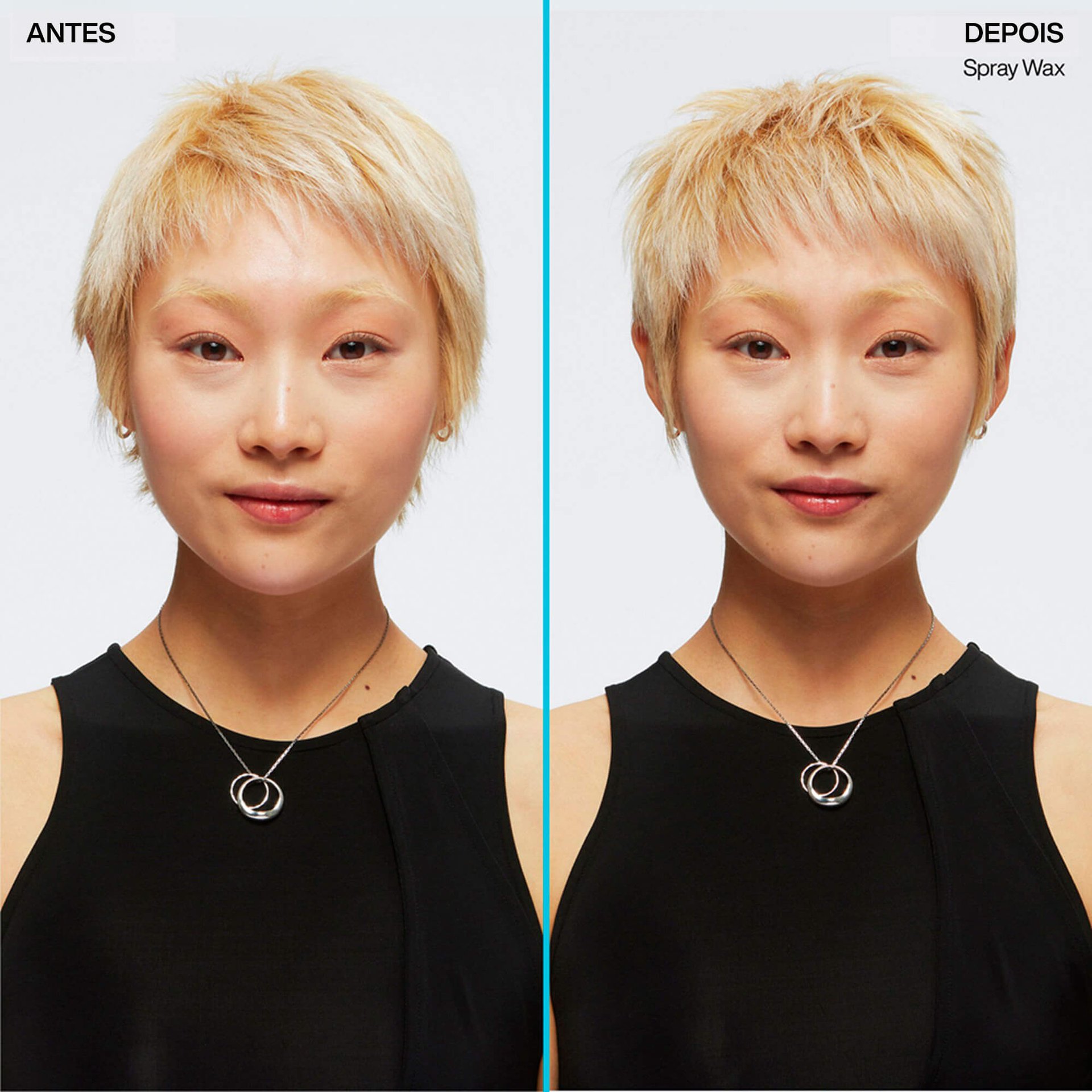 Spray Wax Antes e Depois