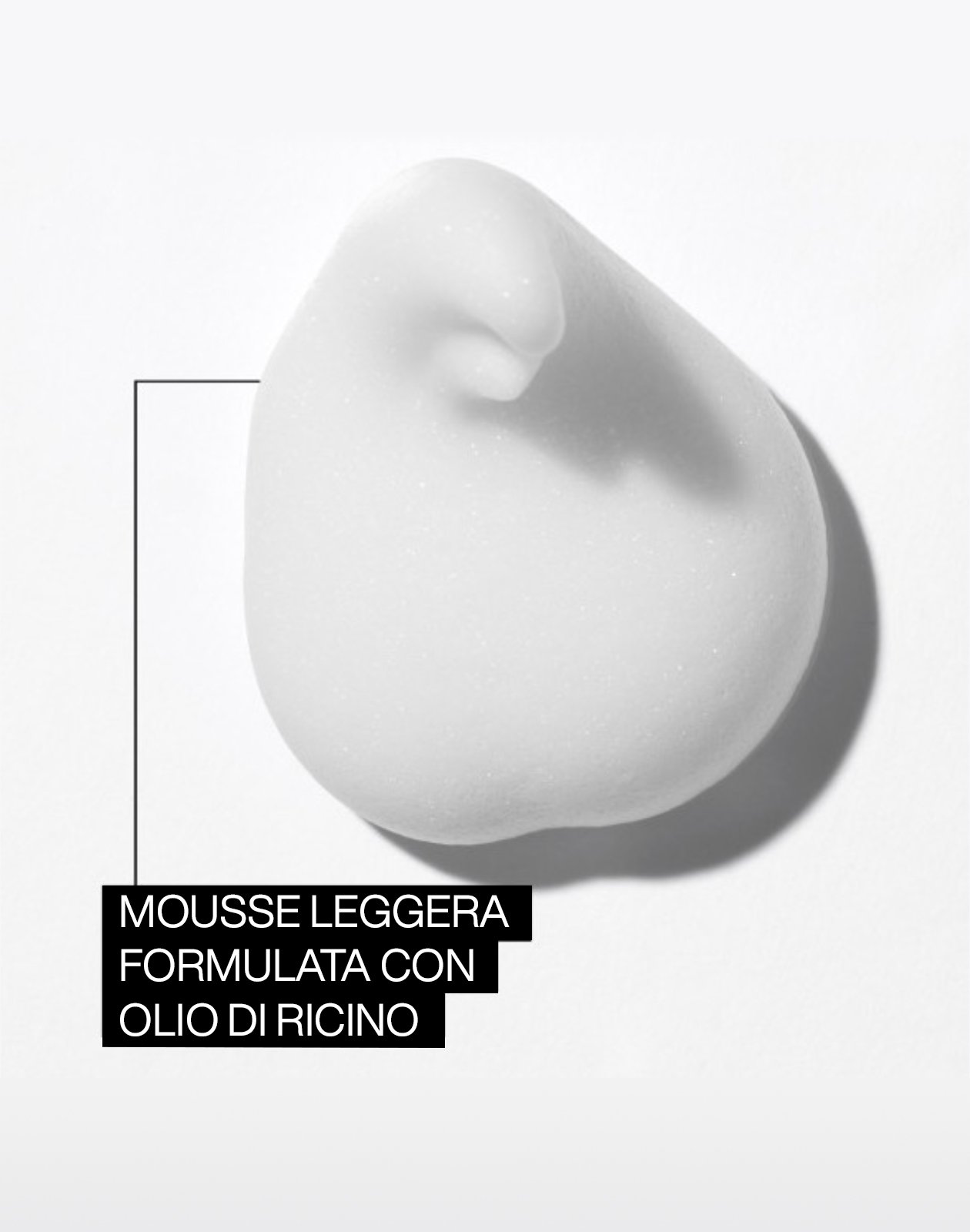 Touchable Texture: mousse leggera corporizzante e volumizzante per tutti i tipi di capelli